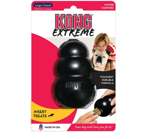 Xtreme tough durable treat enrichment, rubber toy for dogs